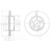 MERCE 2O4421OO12 Brake Disc